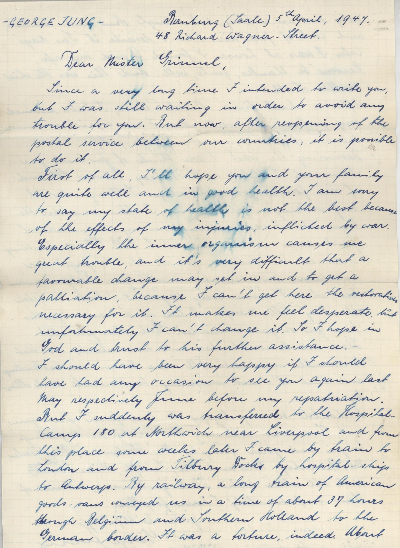 George Jung letter