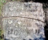 Broken Headstone 1716, St James Church, Badsey