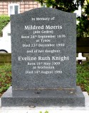 Headstone