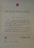 Red Cross Certificate 1919