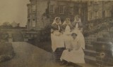 Mela and fellow nurses at the Sisters' Quarters