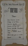 Christmas Menu 1918