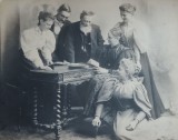 Mary Anna Robinson and family