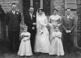 1958 wedding – Norman Cleaver & Daphne Lawley