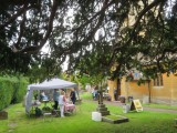Refreshments in the churchyard