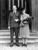 1945 wedding – William Cox & Margaret Gibbs
