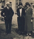 The Daniels lived at Old Vicarage, Manor Road, in the period around 1930.  In 1936 they were visited by her brother, Alfred Herbert Holmes and his wife, Daisy, who lived in South Africa.
