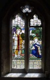 Stained Glass Window in south wall
