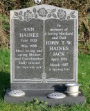 Headstone