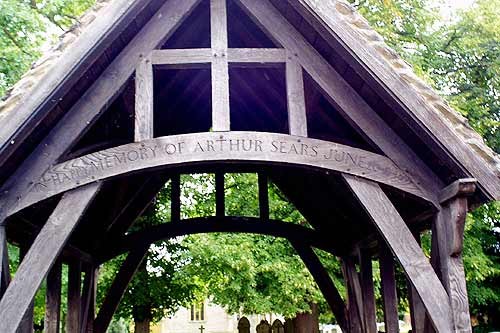 Lych Gate, St James Church, Badsey