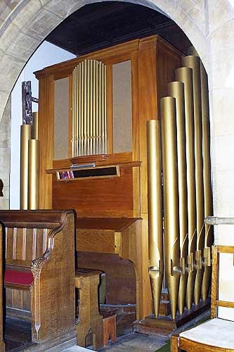 Organ, St James Church, Badsey