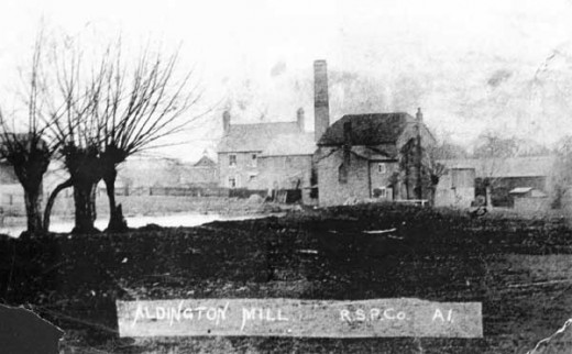 13. The disappearance of Aldington Mill
