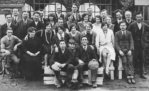 LBG staff about 1930