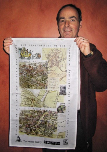 16. The Badsey Society tea towel