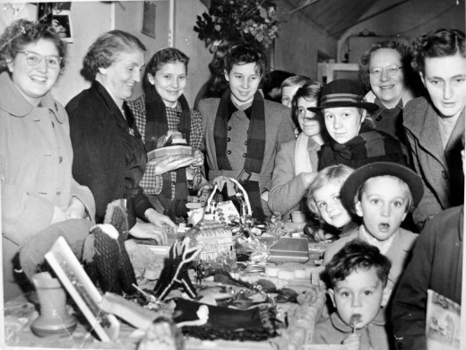 Christmas Fayre about 1955