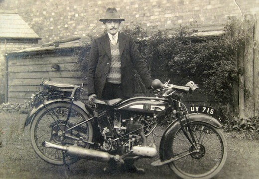 Vernon Pethard with bike