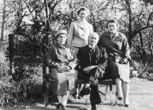 Martin family in 1957