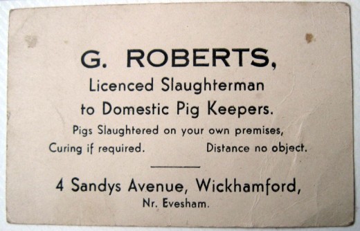 Pig slaughterman