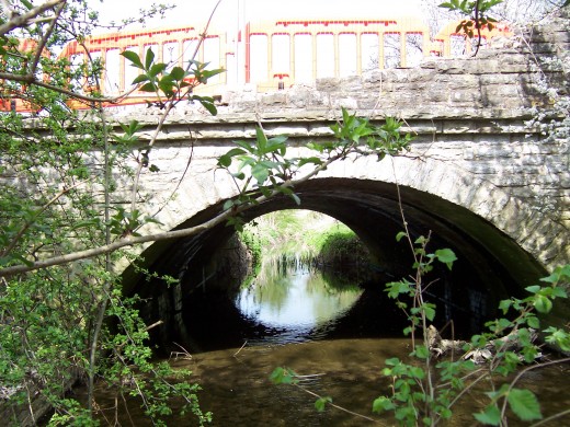 Badsey/Blackminster - Birmingham Road river bridge