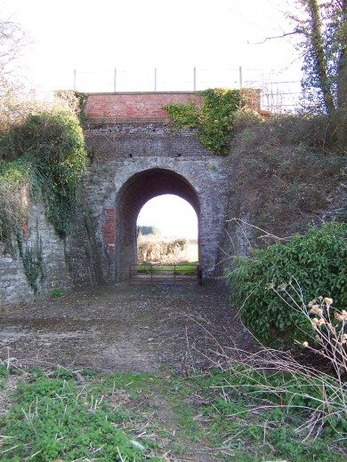 Aldington - Farm railway bridge or 'Cuckoo Bridge'