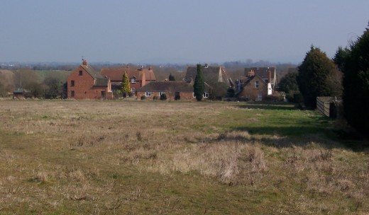 Looking east towards Chapel Lane, March 2006.