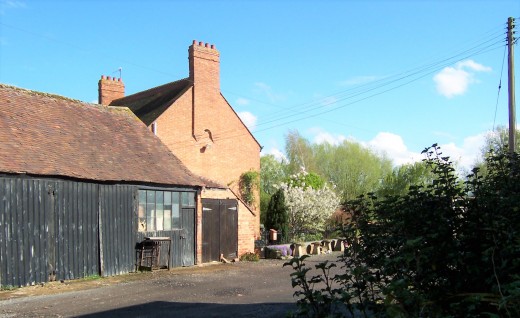 Entrance to former mill, April 2006.