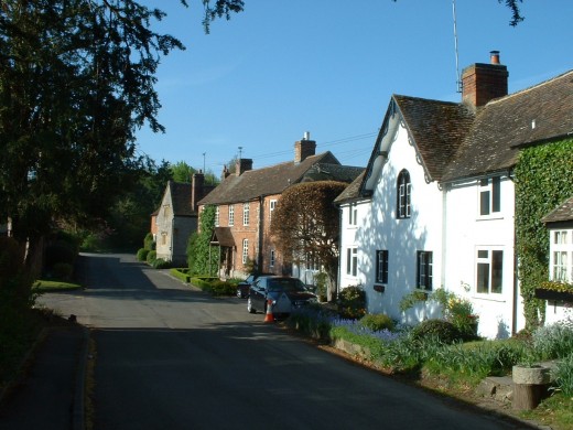 Village Street looking south, May 2006.