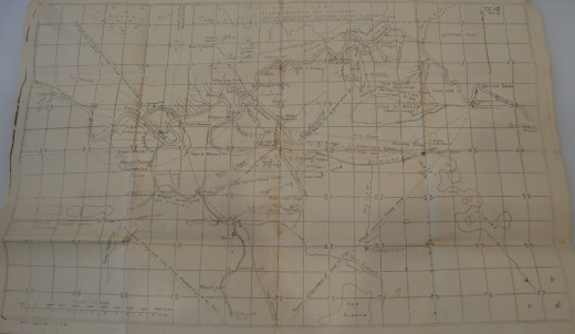 Maps of the Kut Region, Mesopotamia, 1916