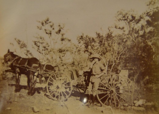 Cyril Sladden in Amara, Mesopotamia, 1916