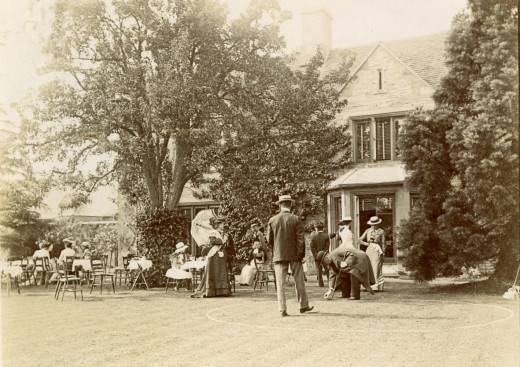 Croquet at Seward House