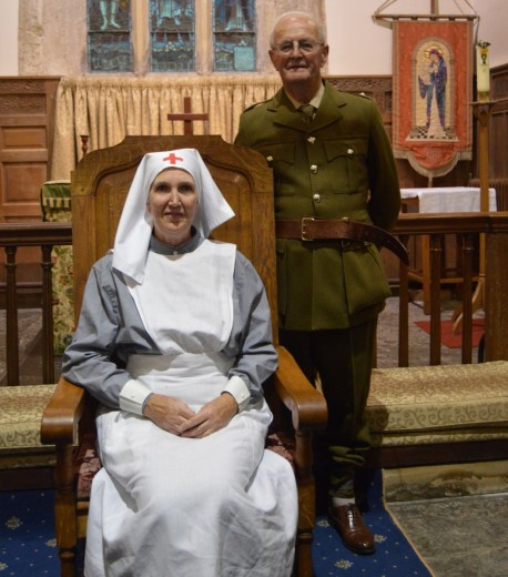 Nurse Mela Brown Constable with her fiancé, Cyril Sladden.