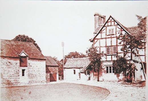 Rear of Badsey Manor House
