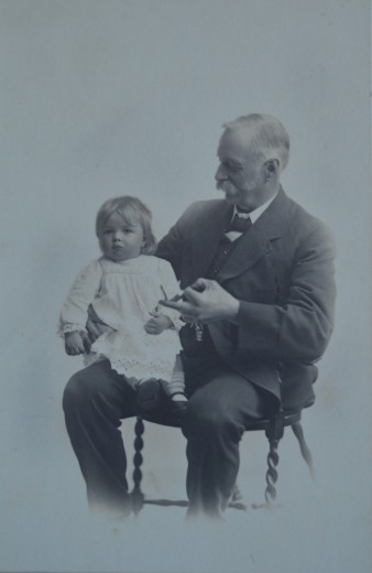 Julius Sladden & granddaughter