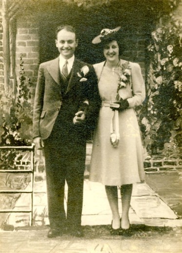 1940 wedding – John Styles & Illot Wasley