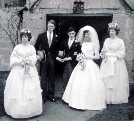 1963 wedding – Celia Cox & William Izod