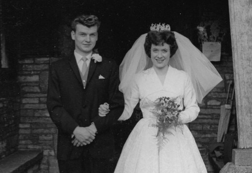 1961 wedding – David Caswell & June Caddick
