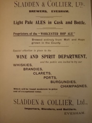 Sladden & Collier advertisement