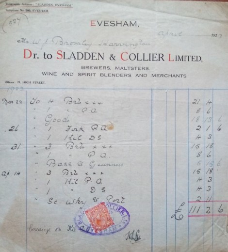 Invoice 1923