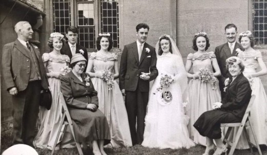 1957 wedding – Tony Collins & Doreen New