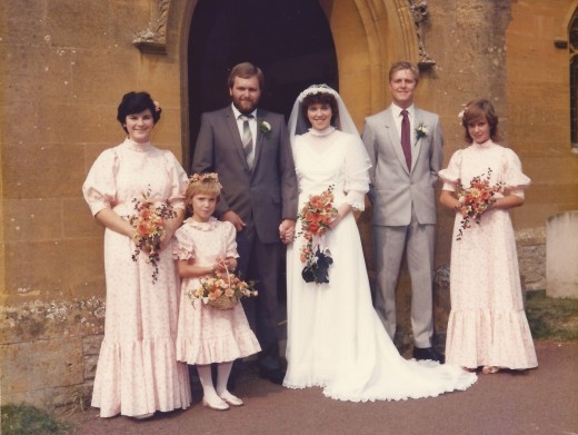 1991 wedding – Mark Ford & Nicola Cleaver