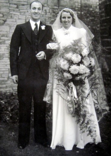 1940 wedding – George Halford & Gladys Barrett