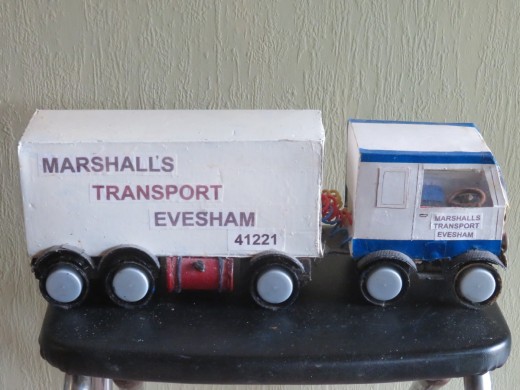 Marshall’s Transport lorry