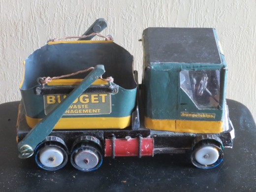 Budget Waste Management lorry