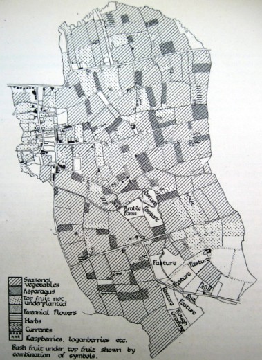 Land use in Badsey 1941