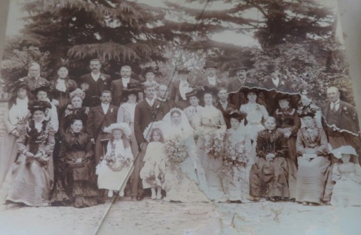 1902 wedding – Arthur Jones & Margaret Johns