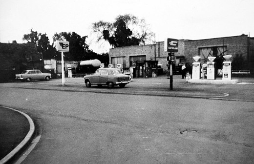 Site of Poplar Court (demolished petrol station)