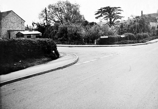 Entrance to Green Leys