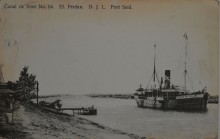 Postcards sent by Cyril Sladden of Port Said.