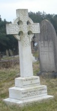 Grave of Robert Septimus Gardiner in Hastings Cemetery.